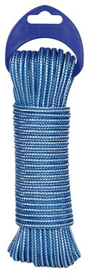 CORDON POLIP. 4MM 25M AZUL/BLANCO 424307001824