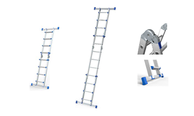 ESCALERA ZARGES WERNER TELESCOPICA 4+4 PELD. 48974
