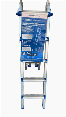 ESCALERA ZARGES WERNER TELESCOPICA 4+5 PELD. 48975