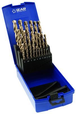 BROCA COBALTO ESTUCHE 25UDS (18370) Ø1-13x0,50MM