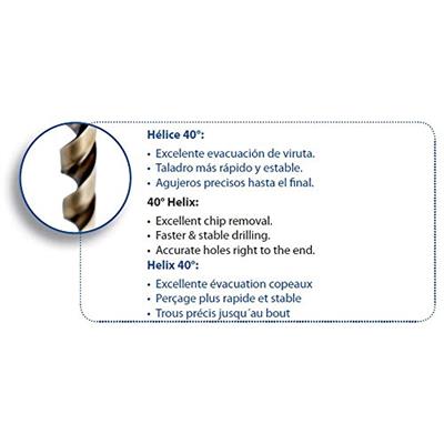 BROCA HSSE DIN338W MULTI-INOX Ø8,00MM