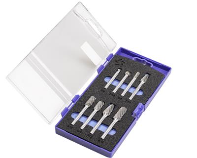 JUEGO FRESAS METAL DURO 8PCS (58922)