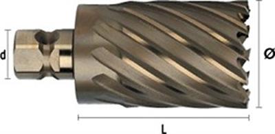 FRESA HUECA WELDON HSS 7172 Ø25X30MM