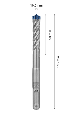 BOSCH 2.608.900.096 BROCA 7X SDS-PLUS Ø10X115MM