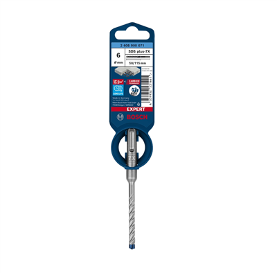 BOSCH 2.608.900.071 BROCA 7X SDS-PLUS Ø6X115MM