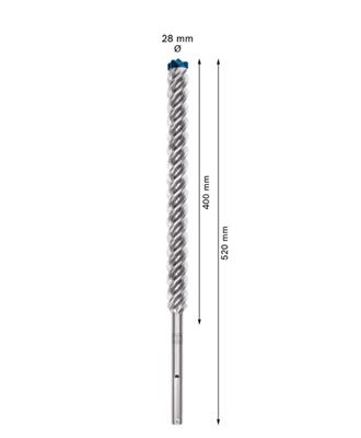 BOSCH 2.608.900.248 BROCA 8X SDS-MAX Ø28X520MM