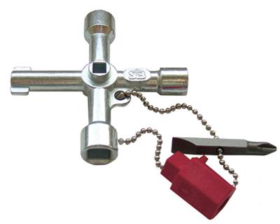 LLAVE ARMARIO DISTRIB. GAS/AGUA/ELECT. (PT0042)