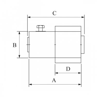 BISAGRA SOPORTE 40X40MM (14040)