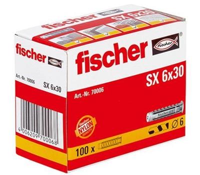 FISCHER TACO SX-6 (PQTE 100uds) 568006 (70006)