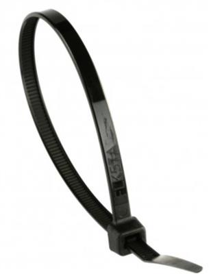 BRIDA NYLON 4,8X250 NEGRA (PQTE)