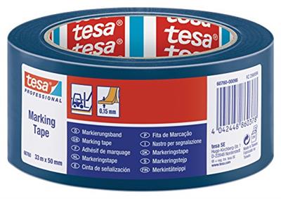 CINTA MARCAR TESA 60760 50MMX33M AZUL