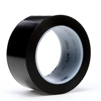 3M CINTA MARCAR 471E 50MMX33M NEGRA (471N50)