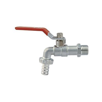 GRIFO ESFERA C/CODO PARA MANGUERA 1" 3/4"  (01631)