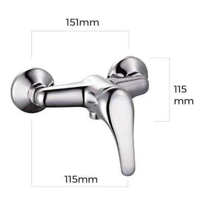 GRIFO MONOMANDO EMPOTRADO DUCHA (01163)
