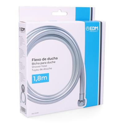 FLEXO PVC CROMO 1,8M (01208)
