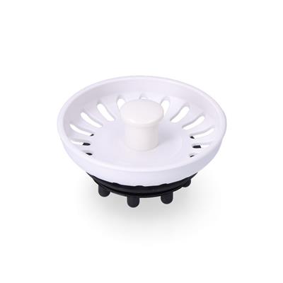 FILTRO REJILLA FREGADERA"TEKA" BLANCO Ø7,7CM(01705