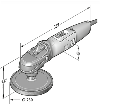 FEIN PULIDORA ANGULAR WPO14-25E 72214900230 1200W