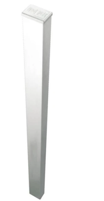 POSTE HERCULES PLASTIFICADO BLANCO 1M