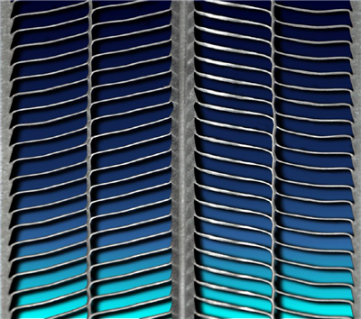 NERVOMETAL 2500X600X0,5MM GALV.