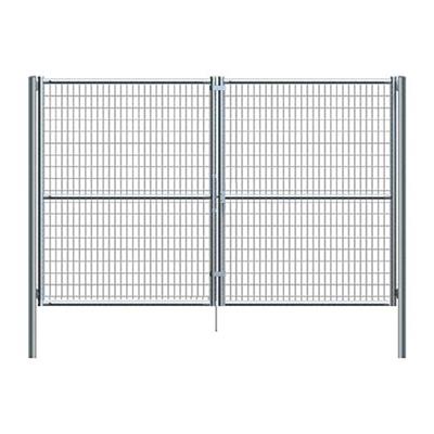 PUERTA CERCA 4X2MTS (2 HOJAS 2+2) COMPLETA