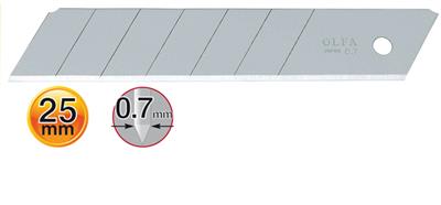 CUCHILLA CUTER OLFA HB-5B 25MM (PQTE)
