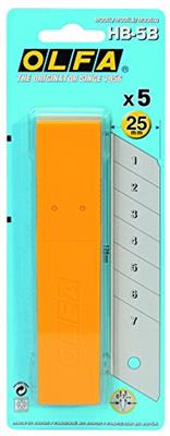CUCHILLA CUTER OLFA HB-5B 25MM (PQTE)