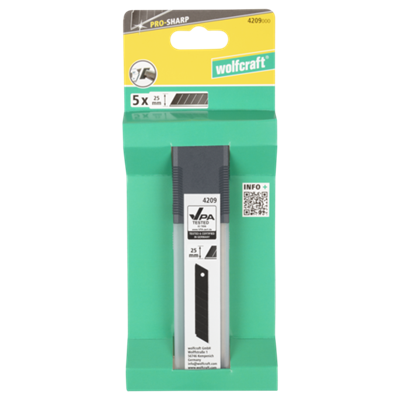 SET 5 CUCHILLAS SEPARABLES PROSHARP 25MM (4209000)