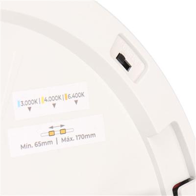 DOWNLIGHT LED 20W AJUSTABLE Ø22,5CM BLANCO (31509)