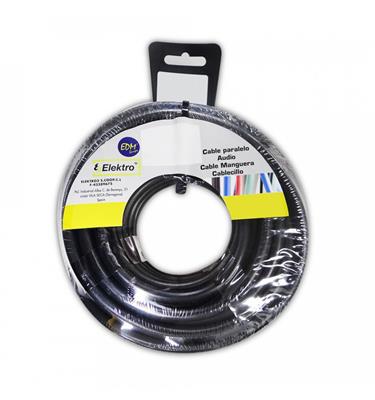 CABLE MANGUERA 3X2,5MM 10M NEGRO 28348