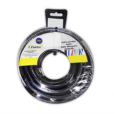 CABLE MANGUERA 3X2,5MM 20M NEGRO 28350
