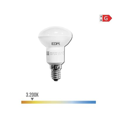 BOMBILLA REFLECTORA LED E14 5W LUZ CALIDA (35478)