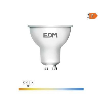 BOMBILLA DICROICA LED GU10 5W LUZ CALIDA (98327)