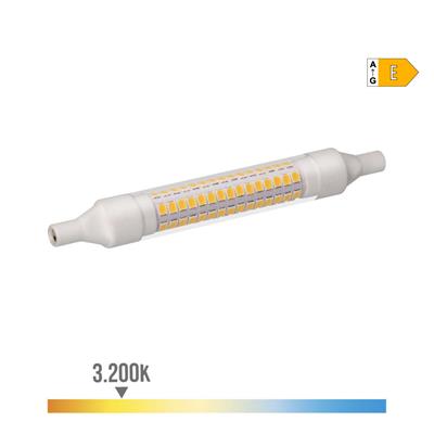 BOMBILLA LINEAL LED 118MM R7 9W LUZ CALIDA (98986)