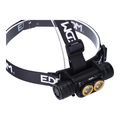 LINTERNA FRONTAL EDM RECARG. 3000Lm (36160)
