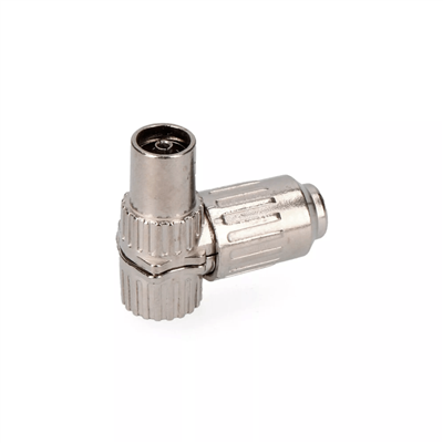 BASE HEMBRA TV ACODADA METALICA 9,5MM (50041)