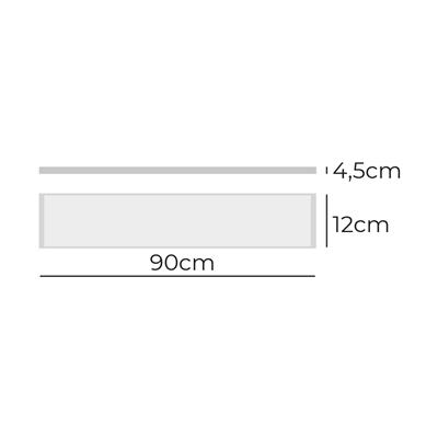 REGLETA LED 35W LUZ DIA 90X4.5X12CM (31754)