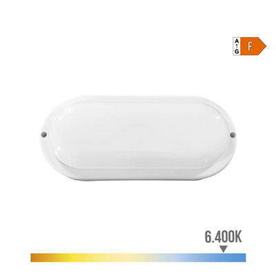 APLIQUE OVAL LED 18W 6400K 10,2X4,5X23CM  (32405)