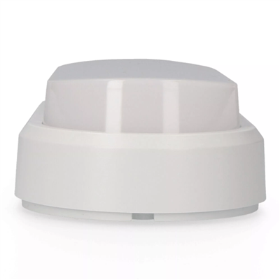 APLIQUE EXT. LED OVAL 18W Ø23CM LUZ DIA  (34721)