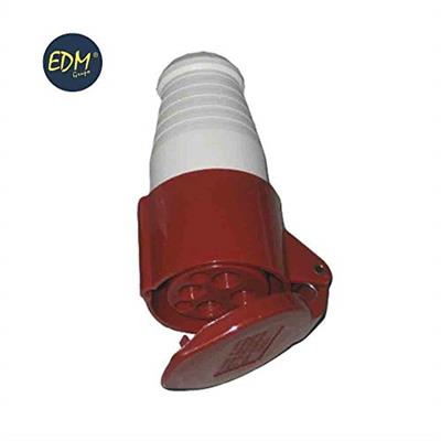BASE ENCHUFE AEREA CETACT 3P+N+T 380V 16A IP44