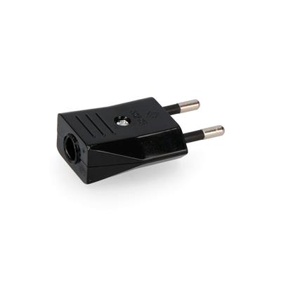 CLAVIJA 10A 250V NEGRA 4MM NEGRA (R40002)