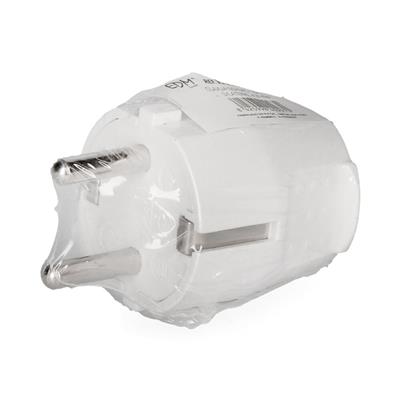 CLAVIJA TIPO F 10/16A T/TL 4,8MM BLANCA  (R40997)