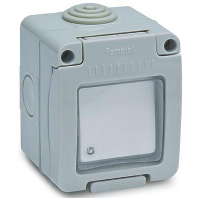 PULSADOR TIMBRE ESTANCO 250V 10A IP55 (19038)