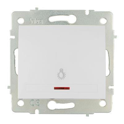 PULSADOR LUMINOSO 10A 250V  "EUROPA"  (42909)