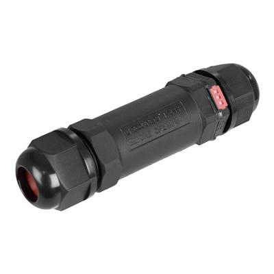 CONECTOR PARA EMPALMES 3P IP68 BLACK (43014)