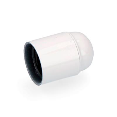 PORTALAMPARAS BAKELITA REFORZ. E27 BLANCO (44180)