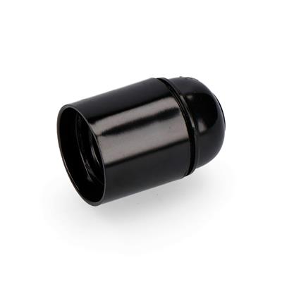 PORTALAMPARAS BAKELITA REFORZ. E27 NEGRO (R44101)