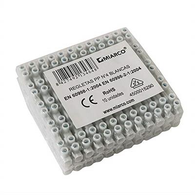 REGLETA EMPALME CONEXION ELECTRICIDAD 6MM