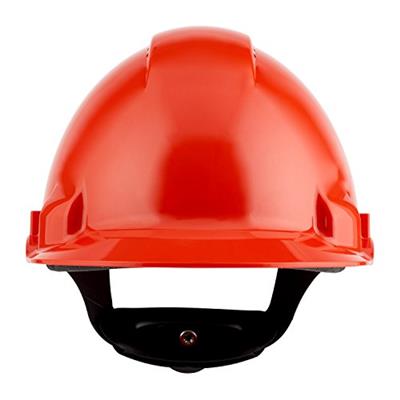 3M CASCO G3000NR RULETA VENTILADO ROJO