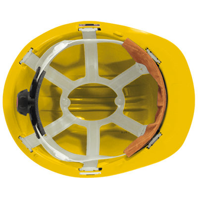 CASCO DE OBRA C/RULETA AMARILLO (2451050102000)
