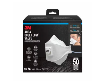 3M MASCARILLA 9322 FFP2 (10 UDS)